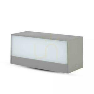 V-TAC 12W LED väggarmatur Top Down Grå IP65 VT-8057 3000K 1150lm small 1