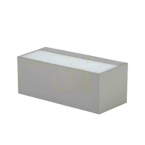 Kontrollera V-TAC 12W LED väggarmatur Top Down Grå IP65 VT-8057 3000K 1150lm