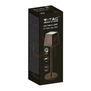 V-TAC 2W LED laddningsbar dimbar nattduksbordslampa IP54 brons Corten VT-7563 3000K 200lm 5 V-TAC 2W LED laddningsbar dimbar nattduksbordslampa IP54 brons Corten VT-7563 3000K 200lm small 5