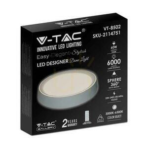 V-TAC 60W LED takplafond Pilot CCT fi.500 VT-8502 3000K-6500K 6000lm. small 1