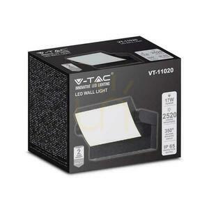 V-TAC 17W LED Fasadprojektorarmatur Svart IP65 VT-11020 3000K 2520lm. small 4