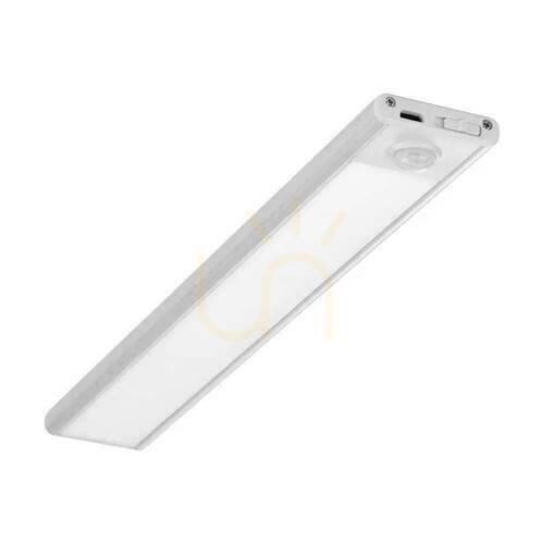 Kontrollera V-TAC 1,5W LED armatur för underskåp Silver Rörelsesensor USB-laddning 30cm VT-814 4000K 110lm