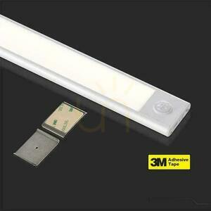 V-TAC 2W LED armatur för underskåp Silver Rörelsesensor USB-laddning 40cm VT-8142 3000K 160lm small 3