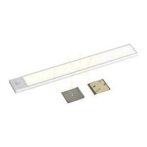 V-TAC 2W LED armatur för underskåp Silver Rörelsesensor USB-laddning 40cm VT-8142 3000K 160lm small 8