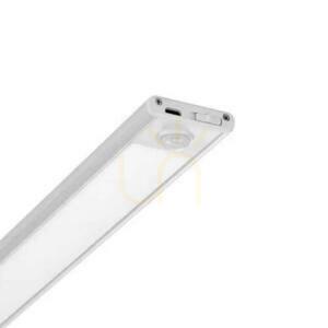 V-TAC 2,5W LED armatur för underskåp Silver Rörelsesensor USB-laddning 60cm VT-8143 3000K 260lm small 0