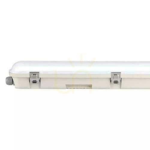 Kontrollera Hermetisk LED-armatur V-TAC SAMSUNG CHIP 36W 120cm 120Lm/W ML SS Clip Rörelsesensor VT-120136S 4000K 4320lm 3 års garanti