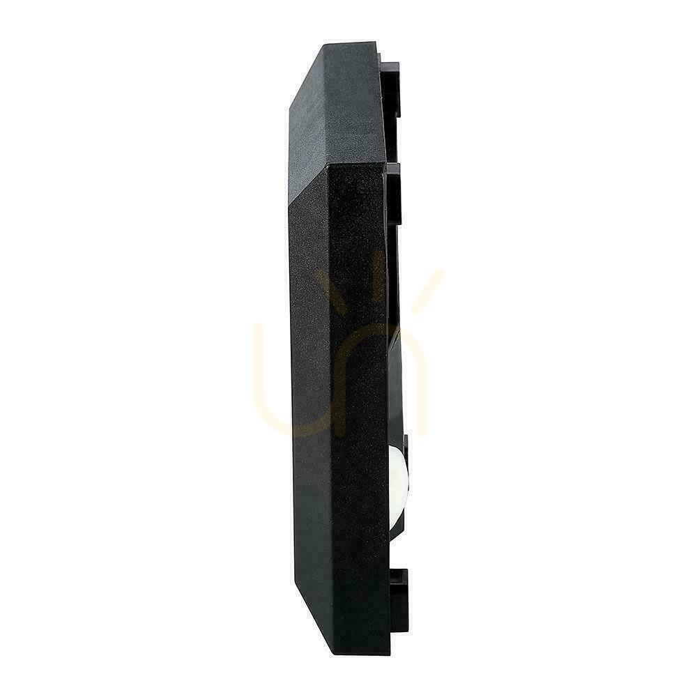 Display 2W LED V-TAC Trapparmatur Svart Kvadratisk 230V IP65 VT-1152 3000K 70lm 2W LED V-TAC Trapparmatur Svart Kvadratisk 230V IP65 VT-1152 3000K 70lm