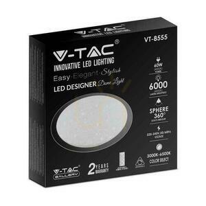 V-TAC VT-8555 LED-plafond 60 W 6000 lm CCT med fjärrkontroll Ø 56,5 cm small 2
