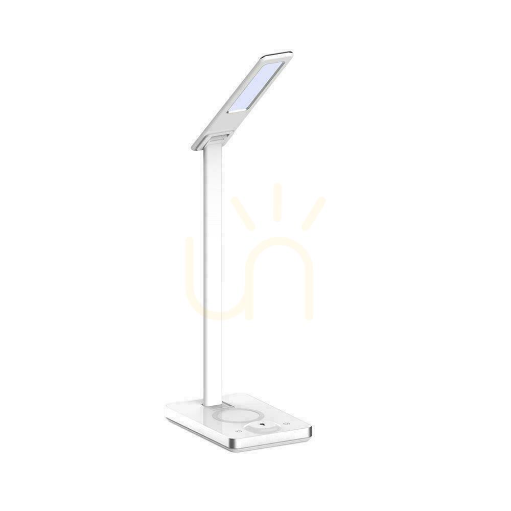 Kontrollera V-TAC 5W 3in1 Induktion vit färgskiftande skrivbordslampa VT-7505 3000K-6500K 560lm. V-TAC 5W 3in1 Induktion vit färgskiftande skrivbordslampa VT-7505 3000K-6500K 560lm.
