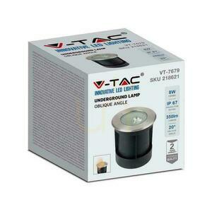 V-TAC 8W LED IP67 Asymmetrisk 20st VT-7679 4000K 350lm Trädgård Markmontering. small 4