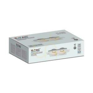 V-TAC 2xGU10 Takarmatur i gips Vit 190x100 VT-11002 3 års garanti small 4