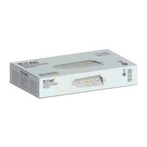 V-TAC VT-11003 infälld gipsarmatur, 3 × GU10, vit, 280 × 100 mm small 1