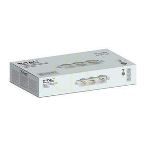 V-TAC 3xGU10 Takarmatur i gips Vit 280x100 VT-11023 3 års garanti small 1