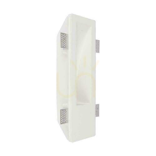 Kontrollera V-TAC GU10 Gypsum Armatur GU10 Vägglampa 100x350 VT-11010 3 års garanti.