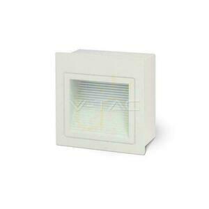 V-TAC 3W LED trapphusarmatur fyrkantig vit 230V VT-1143 4000K 200lm. small 2