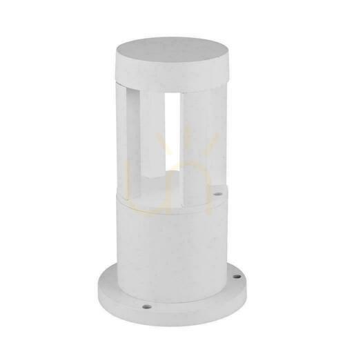 Kontrollera V-TAC 10W LED Trädgårdsstolpe IP65 Vit 25cm VT-830-W 4000K 1000lm