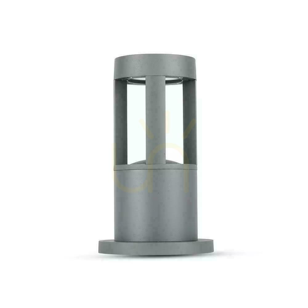 Förhandsvisning V-TAC 10W LED trädgårdsstolpe IP65 grå 25cm VT-830-G 4000K 1000lm V-TAC 10W LED trädgårdsstolpe IP65 grå 25cm VT-830-G 4000K 1000lm