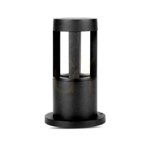 Kontrollera V-TAC 10W LED Trädgårdsstolpe IP65 Svart 25cm VT-830-N 6400K 1000lm