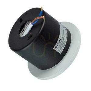 3W LED V-TAC trapphusarmatur rund vit 230V VT-1109 3000K 270lm small 3
