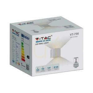 Väggarmatur 6W V-TAC Upptill Nedtill Justerbar Vit Rund IP65 Bridgelux VT-756-W 3000K 700lm 4 Väggarmatur 6W V-TAC Upptill Nedtill Justerbar Vit Rund IP65 Bridgelux VT-756-W 3000K 700lm small 4