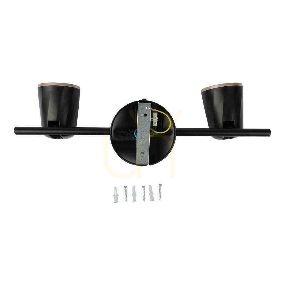 Visa V-TAC 10W LED takarmatur svart VT-812 3000K 960lm 3 års garanti V-TAC 10W LED takarmatur svart VT-812 3000K 960lm 3 års garanti