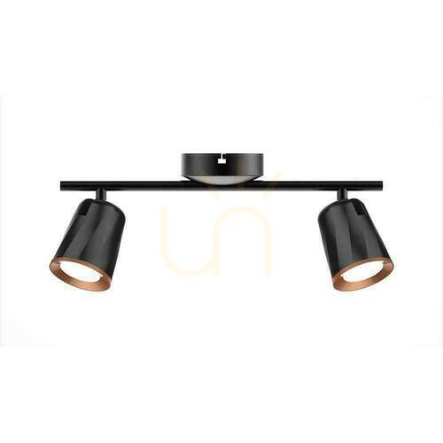 Kontrollera V-TAC 10W LED takarmatur svart VT-812 4000K 960lm 3 års garanti
