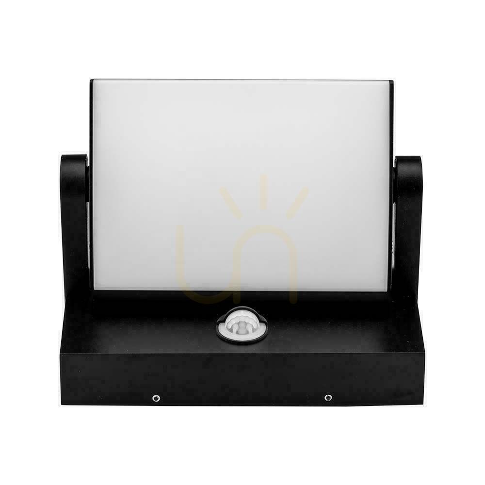 Display V-TAC 17W LED-projektor fasadarmatur rörelsesensor svart IP65 VT-11020S 4000K 2520lm. V-TAC 17W LED-projektor fasadarmatur rörelsesensor svart IP65 VT-11020S 4000K 2520lm.