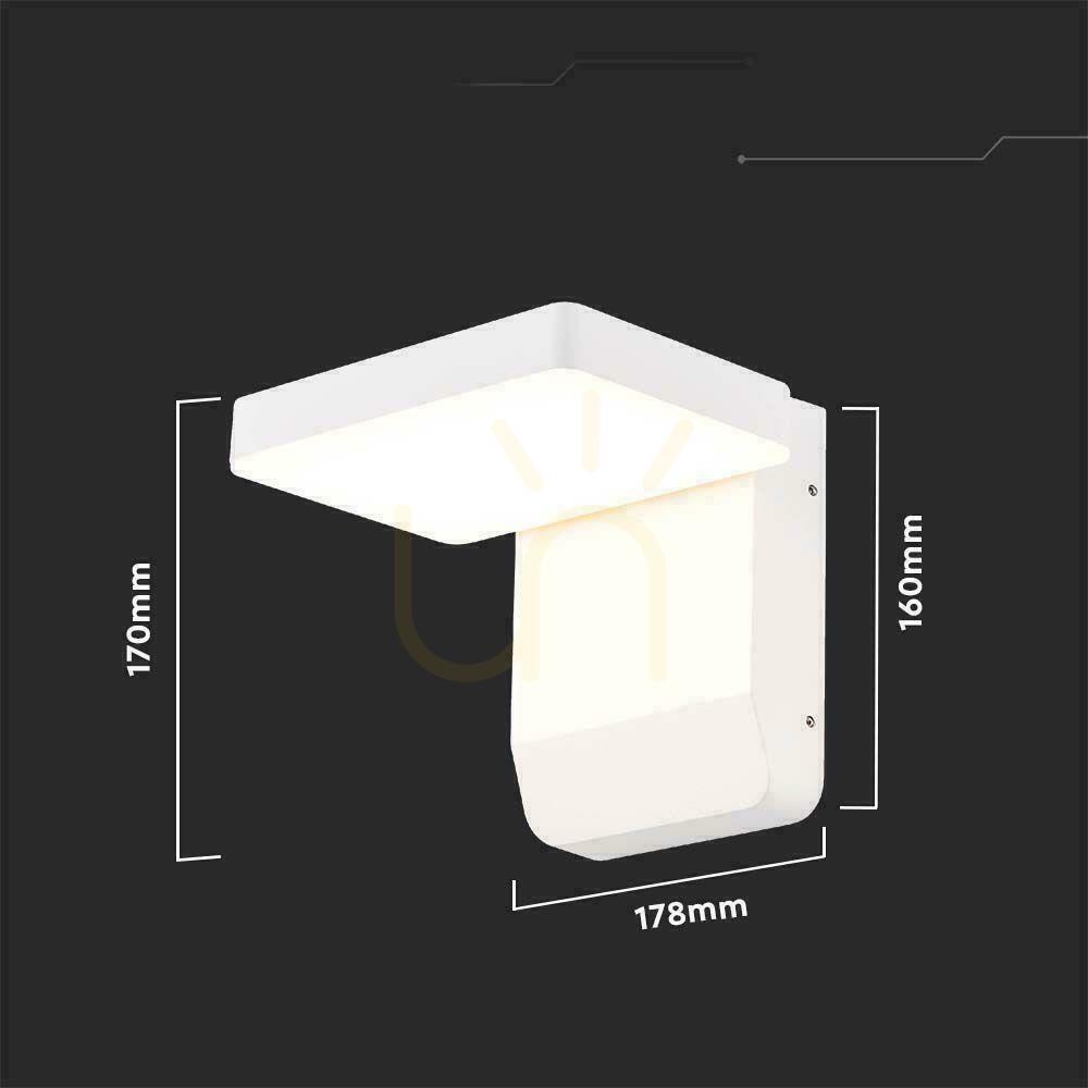 Kontrollera V-TAC 17W LED-projektor fasadarmatur vit IP65 VT-11020 3000K 2580lm. V-TAC 17W LED-projektor fasadarmatur vit IP65 VT-11020 3000K 2580lm.
