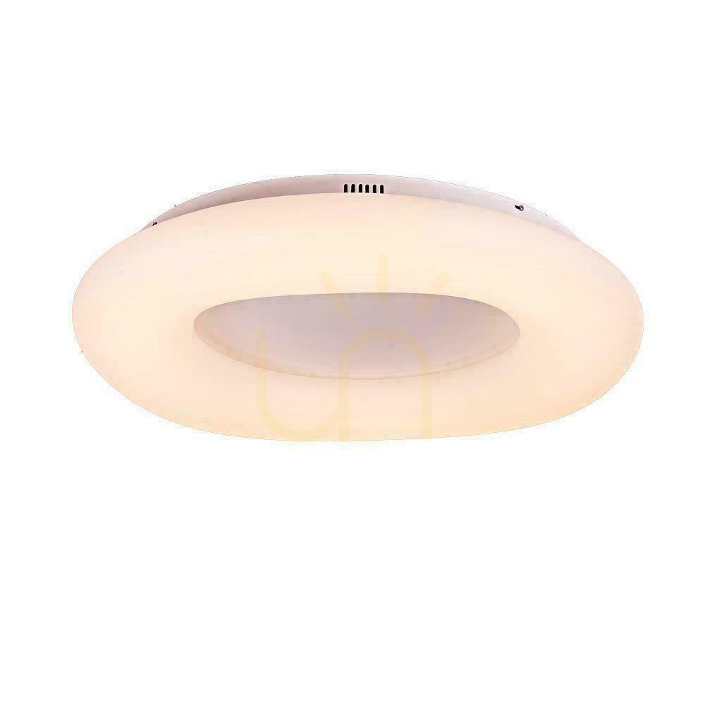 Utsikt V-TAC 80W LED-takarmatur Oval färgskiftning 75cm dimbar vit VT-7752-N 2700K-6400K 7300lm 3 års garanti V-TAC 80W LED-takarmatur Oval färgskiftning 75cm dimbar vit VT-7752-N 2700K-6400K 7300lm 3 års garanti