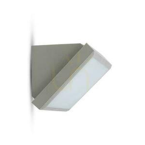 V-TAC 20W LED avfasad grå IP65 VT-8055-N 3000K 2050lm väggarmatur. small 0