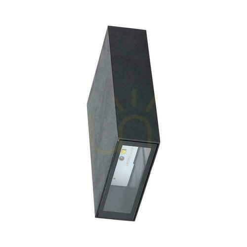 Kontrollera Väggmonterad armatur Top Down V-TAC 4W LED Svart IP65 VT-844-B-N 3000K 400lm