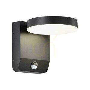 Fasadarmatur för projektor V-TAC 17W LED rörelsesensor rund svart IP65 VT-11020S 3000K 2520lm small 0