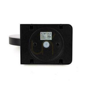Fasadarmatur för projektor V-TAC 17W LED rörelsesensor rund svart IP65 VT-11020S 4000K 2520lm small 3