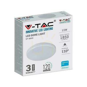 Yta Plafond Rund V-TAC 15W LED SAMSUNG CHIP IP44 120Lm/W VT-8033 3000K 1850lm 3 års garanti small 3