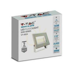 V-TAC F-CLASS VT-4924-W vit LED-strålkastare 20 W 3000 K 1650 lm small 3