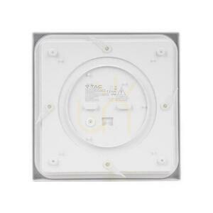 Plafond V-TAC 18W LED Square IP44 23x23cm Vit VT-8618W-SQ 6500K 1800lm. small 1