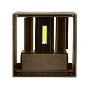 V-TAC 11W LED-väggarmatur Upptill Nedtill Justerbar Brons Corten Square IP65 VT-759-12 3000K 1360lm 2 V-TAC 11W LED-väggarmatur Upptill Nedtill Justerbar Brons Corten Square IP65 VT-759-12 3000K 1360lm small 2