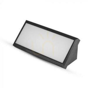 V-TAC 12W LED avfasad väggarmatur Svart IP65 VT-8054 4000K 1250lm. small 1