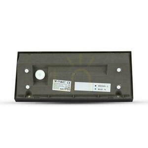 V-TAC 12W LED avfasad väggarmatur Svart IP65 VT-8054 4000K 1250lm. small 2