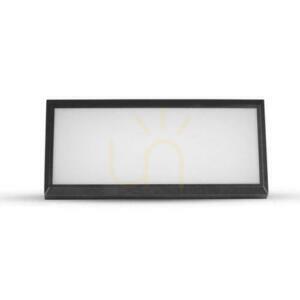 V-TAC 12W LED avfasad väggarmatur Svart IP65 VT-8054 4000K 1250lm. small 3