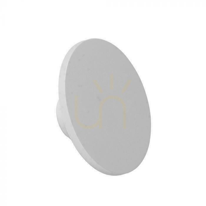 Kontrollera Väggmonterad 12W V-TAC Vit Rund IP65 VT-8612W-RD vägglampa 4000K 1400lm. Väggmonterad 12W V-TAC Vit Rund IP65 VT-8612W-RD vägglampa 4000K 1400lm.
