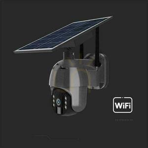 V-TAC WiFi WiFi HD SMART Solar PTZ IR Utomhuskamera Svart VT-11024 1 V-TAC WiFi WiFi HD SMART Solar PTZ IR Utomhuskamera Svart VT-11024 small 1