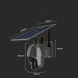 V-TAC WiFi WiFi HD SMART Solar PTZ IR Utomhuskamera Svart VT-11024 3 V-TAC WiFi WiFi HD SMART Solar PTZ IR Utomhuskamera Svart VT-11024 small 3