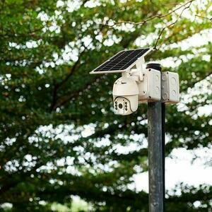 V-TAC WiFi HD SMART Solar PTZ Utomhuskamera IR Vit VT-11024 small 5