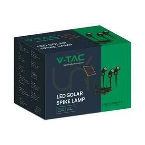 LED V-TAC Solcellsdriven trädgårdsarmatur för mark 3x1,2W IP65 VT-11032 3000K 50lm 3 års garanti 1 LED V-TAC Solcellsdriven trädgårdsarmatur för mark 3x1,2W IP65 VT-11032 3000K 50lm 3 års garanti small 1