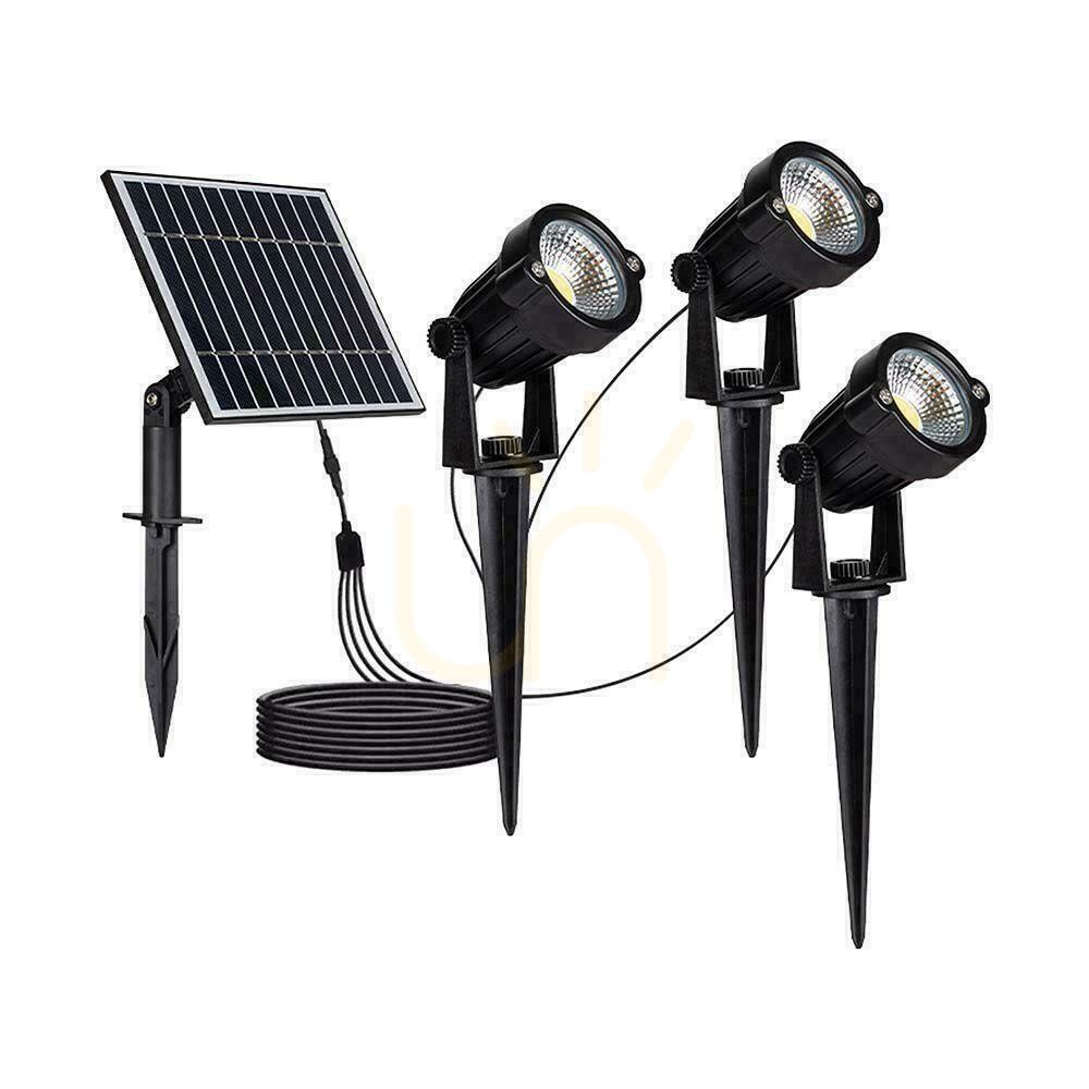 Kontrollera LED V-TAC Solcellsdriven trädgårdsarmatur för mark 3x1,2W IP65 VT-11032 3000K 50lm 3 års garanti LED V-TAC Solcellsdriven trädgårdsarmatur för mark 3x1,2W IP65 VT-11032 3000K 50lm 3 års garanti