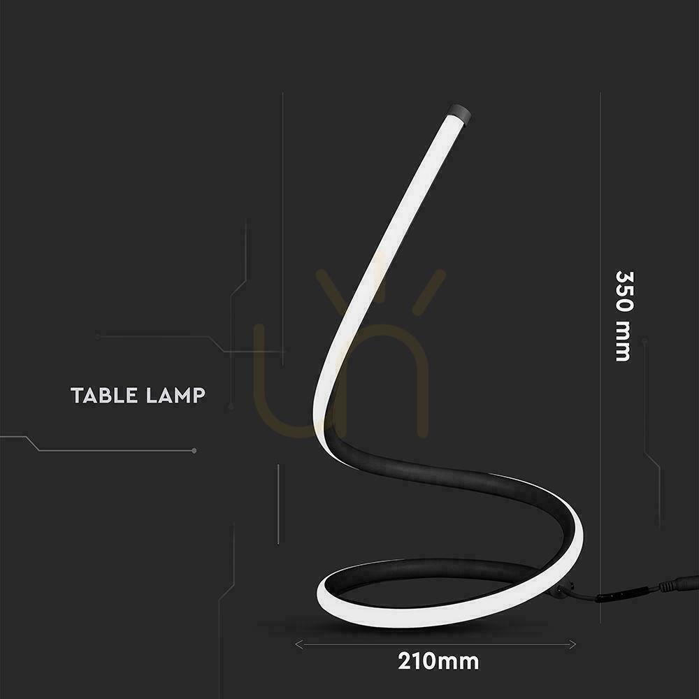 Förhandsvisning LED-lampa V-TAC böjd svart profil 20W 35cm VT-7312-B-N 3000K 1840lm 3 års garanti LED-lampa V-TAC böjd svart profil 20W 35cm VT-7312-B-N 3000K 1840lm 3 års garanti