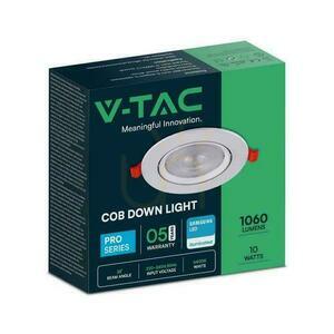 V-TAC LED Downlight SAMSUNG CHIP 10W Moving VT-2-10 6500K 1060lm 5 års garanti. small 4