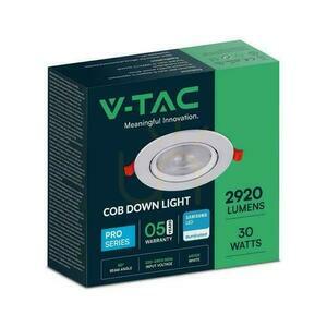 V-TAC LED Downlight SAMSUNG CHIP 30W Moving VT-2-30 4000K 2970lm 5 års garanti. small 4