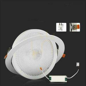 V-TAC LED Downlight SAMSUNG CHIP 30W Moving VT-2-30 4000K 2970lm 5 års garanti. small 8